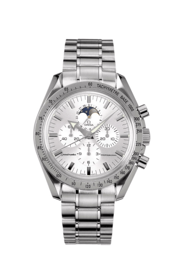 Omega Speedmaster Professional Broad Arrow Moonphase Stainless Steel / Silver / Bracelet